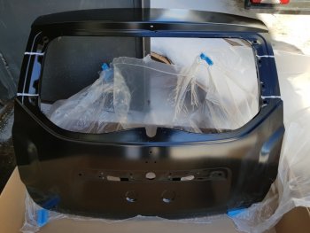 12 149 р. Крышка багажника SPARD Renault Duster HS дорестайлинг (2010-2015) (Неокрашенная)  с доставкой в г. Калуга. Увеличить фотографию 1