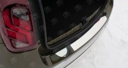 1 049 р. Накладка защитная на задний бампер (рестайлинг) Russtal Renault Duster HS рестайлинг (2015-2021)  с доставкой в г. Калуга. Увеличить фотографию 3