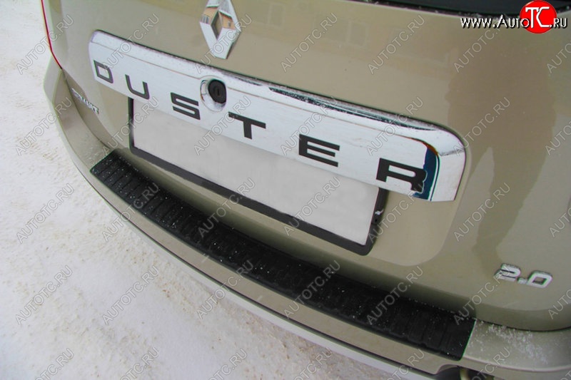 1 089 р. Накладка защитная на задний бампер Yuago  Renault Duster  HS (2010-2015)  с доставкой в г. Калуга