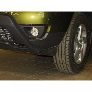 829 р. Брызговики переднего бампера Дастер гард Renault Duster HS рестайлинг (2015-2021)  с доставкой в г. Калуга. Увеличить фотографию 2