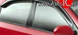 611 р. Дефлекторы окон (ветровики) Novline 4 шт  Renault Fluence (2010-2012)  с доставкой в г. Калуга. Увеличить фотографию 1