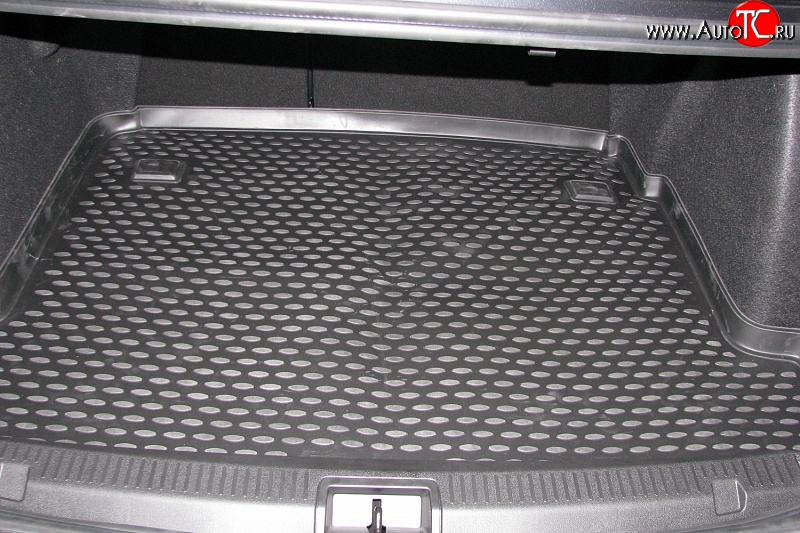 1 579 р. Коврик в багажник Element (полиуретан)  Renault Fluence (2010-2012)  с доставкой в г. Калуга