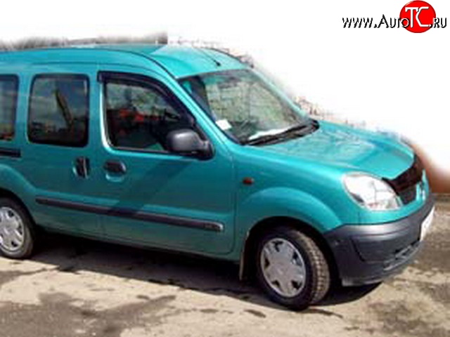 3 459 р. Дефлекторы окон (ветровики) Novline 2 шт. Renault Kangoo KC рестайлинг (2003-2007)  с доставкой в г. Калуга