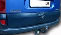 6 999 р. Фаркоп Лидер Плюс  Renault Kangoo  KC (1997-2007) (Без электропакета)  с доставкой в г. Калуга. Увеличить фотографию 1