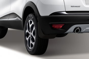 2 699 р. Брызговики Frosch  Renault Kaptur (2016-2020) (Задние)  с доставкой в г. Калуга. Увеличить фотографию 2
