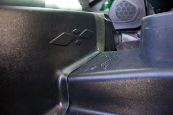 2 699 р. Накладки на ковролин АртФорм  Renault Kaptur (2016-2020) (Под заднее сиденье и на задний тоннель пола)  с доставкой в г. Калуга. Увеличить фотографию 2