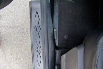 2 179 р. Накладки порогов в дверной проем Артформ (с надписью)  Renault Kaptur (2016-2024)  с доставкой в г. Калуга. Увеличить фотографию 4