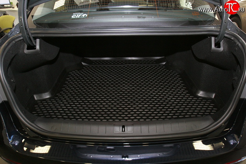 1 699 р. Коврик в багажник Element (полиуретан) Renault Latitude (2010-2018)  с доставкой в г. Калуга