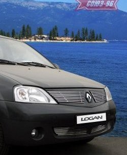 Декоративные элементы воздухозаборника Souz-96 (d10) Renault Logan 1 дорестайлинг (2004-2010)