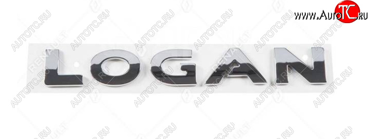 399 р. Эмблема LOGAN на крышку багажника RENAULT  Renault Logan ( 1,  2) (2004-2018)  с доставкой в г. Калуга