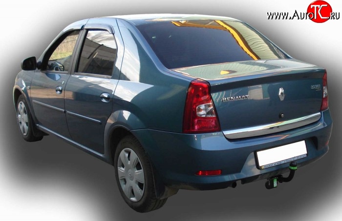 5 999 р. Фаркоп Лидер Плюс  Renault Logan  1 (2004-2010) (Без электропакета)  с доставкой в г. Калуга