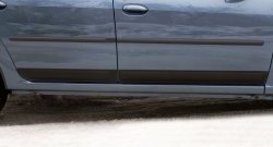 3 599 р. Молдинги RA (комплект)  Renault Logan  1 (2010-2016) (Поверхность глянец (под окраску), Неокрашенные)  с доставкой в г. Калуга. Увеличить фотографию 2