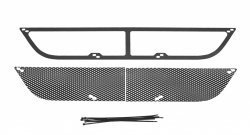 1 979 р. Защитная сетка решетки переднего бампера РА  Renault Logan  1 (2010-2016)  с доставкой в г. Калуга. Увеличить фотографию 5