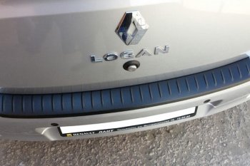 Защитная накладка заднего бампера Тюн-Авто Renault Logan 2 дорестайлинг (2014-2018)