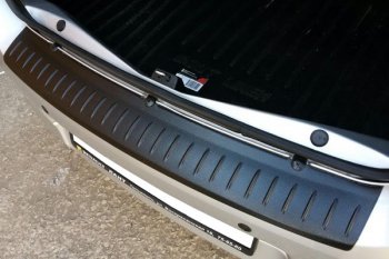 499 р. Защитная накладка заднего бампера Тюн-Авто Renault Logan 2 дорестайлинг (2014-2018)  с доставкой в г. Калуга. Увеличить фотографию 3