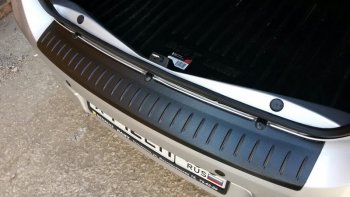 1 089 р. Накладка защитная на задний бампер Yuago Renault Logan 2 дорестайлинг (2014-2018)  с доставкой в г. Калуга. Увеличить фотографию 1