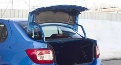 3 299 р. Обшивка внутренней части крышки багажника RA Renault Logan 2 дорестайлинг (2014-2018)  с доставкой в г. Калуга. Увеличить фотографию 3