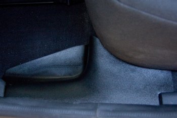 1 899 р. Накладки на ковролин АртФорм  Renault Logan  2 (2014-2018) (Задние)  с доставкой в г. Калуга. Увеличить фотографию 4
