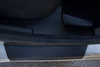 1 639 р. Комплект накладок в проем дверей Артформ (4 шт.)  Renault Logan  2 (2014-2018)  с доставкой в г. Калуга. Увеличить фотографию 4