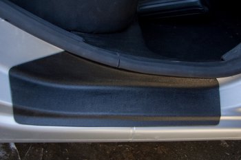 1 639 р. Комплект накладок в проем дверей Артформ (4 шт.)  Renault Logan  2 (2014-2018)  с доставкой в г. Калуга. Увеличить фотографию 5