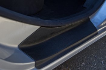 1 639 р. Комплект накладок в проем дверей Артформ (4 шт.)  Renault Logan  2 (2014-2018)  с доставкой в г. Калуга. Увеличить фотографию 1