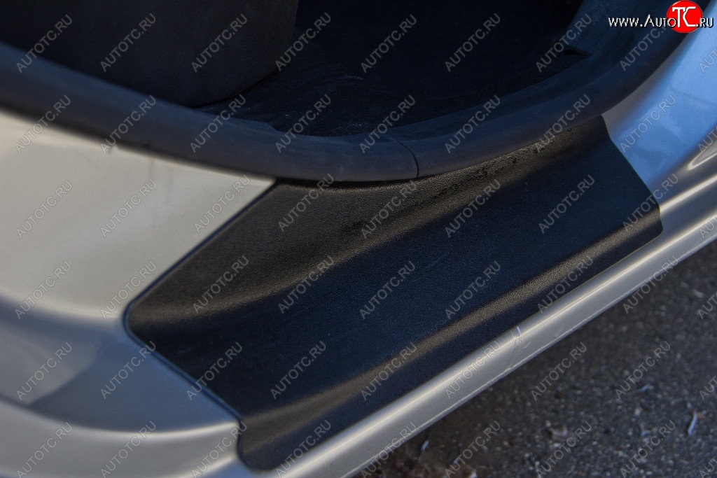 1 639 р. Комплект накладок в проем дверей Артформ (4 шт.)  Renault Logan  2 (2014-2018)  с доставкой в г. Калуга