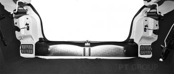 1 079 р. Накладка в дверной проем багажника Petroil Tuning  Renault Logan  2 (2014-2024)  с доставкой в г. Калуга. Увеличить фотографию 2