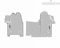 1 639 р. Комплект ковриков в салон Norplast  Renault Master  FV,JV (2010-2018)  с доставкой в г. Калуга. Увеличить фотографию 1