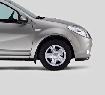 Переднее правое крыло (с отв. под повторитель) Стандартное Renault Sandero (BS) (2009-2014)