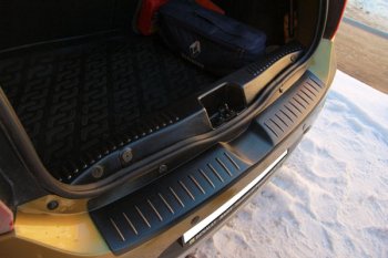 499 р. Накладка в проём багажника Тюн-Авто Renault Sandero (B8) дорестайлинг (2014-2018)  с доставкой в г. Калуга. Увеличить фотографию 2