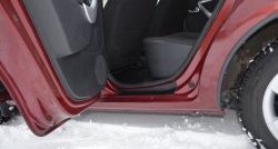 1 249 р. Накладки на порожки в салон Kart RS  Renault Sandero  (BS) (2009-2014) (Комплект на 4 двери)  с доставкой в г. Калуга. Увеличить фотографию 3