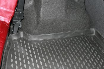 1 269 р. Коврик багажника Element (полиуретан)  Renault Sandero  (BS) - Sandero Stepway  (BS)  с доставкой в г. Калуга. Увеличить фотографию 3