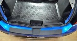 899 р. Накладка защитная на верх заднего бампера Kart RS Renault Sandero Stepway (B8) дорестайлинг (2014-2018)  с доставкой в г. Калуга. Увеличить фотографию 2