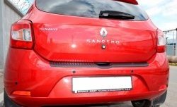 899 р. Накладка защитная на верх заднего бампера Kart RS Renault Sandero Stepway (B8) дорестайлинг (2014-2018)  с доставкой в г. Калуга. Увеличить фотографию 4