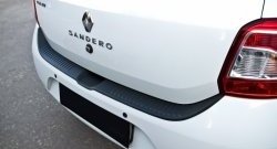 1 899 р. Накладка защитная на задний бампер RA Renault Sandero (B8) дорестайлинг (2014-2018)  с доставкой в г. Калуга. Увеличить фотографию 4