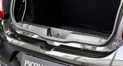 1 559 р. Пластиковый порожек в багажник автомобиля RA Renault Sandero (B8) дорестайлинг (2014-2018)  с доставкой в г. Калуга. Увеличить фотографию 1