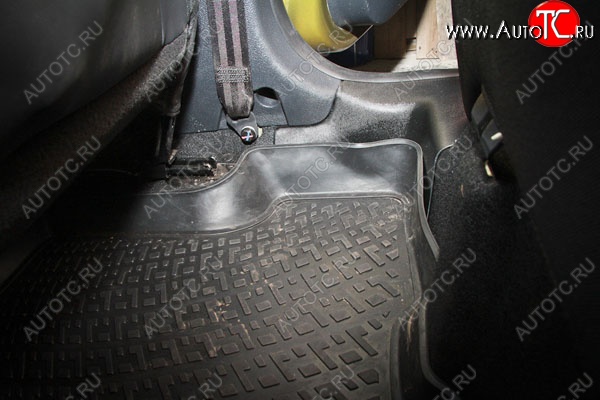 2 099 р. Накладки на ковролин Stepway АртФорм  Renault Sandero Stepway  (B8) (2014-2022) (Задние)  с доставкой в г. Калуга