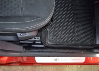 2 299 р. Накладки на ковролин KART  Renault Sandero  (B8) (2014-2018) (Без покрытия)  с доставкой в г. Калуга. Увеличить фотографию 5