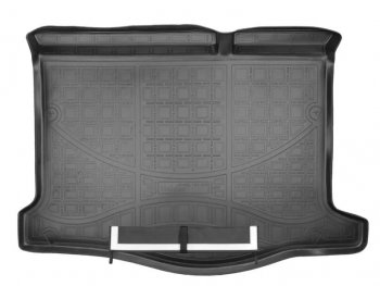 2 699 р. Коврик в багажник Norplast Unidec  Renault Sandero  (B8) (2014-2024) (Черный с фартуком)  с доставкой в г. Калуга. Увеличить фотографию 1