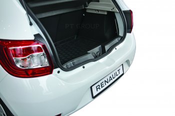 1 189 р. Накладки в проем багажника Petroil Tuning Renault Sandero (B8) рестайлинг (2018-2024)  с доставкой в г. Калуга. Увеличить фотографию 1