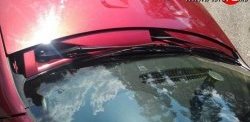 3 099 р. Обтекатель дворников Kart на автомобиль Renault Sandero (BS) (2009-2014) (Неокрашенное)  с доставкой в г. Калуга. Увеличить фотографию 4