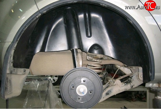 2 399 р. Задний правый подкрылок NovLine Renault Sandero (BS) (2009-2014)  с доставкой в г. Калуга