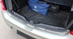 1 789 р. Пластиковый порожек в багажник автомобиля RA  Renault Sandero  (BS) (2009-2014) (Stepway)  с доставкой в г. Калуга. Увеличить фотографию 2