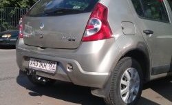 11 099 р. Фаркоп (хетчбек) NovLine Renault Sandero (BS) (2009-2014)  с доставкой в г. Калуга. Увеличить фотографию 1