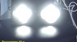 2 179 р. Разработка и создание уникальных дневных ходовых огней LED АвтоТК Lexus LX 570 J200 дорестайлинг (2007-2012) (4 LED/модуль, Цвет свечения: холодный белый, Выключение ДХО при габаритах, Взамен ПТФ)  с доставкой в г. Калуга. Увеличить фотографию 11