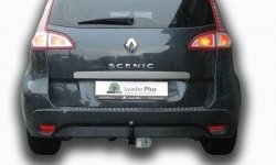 6 999 р. Фаркоп Лидер Плюс. Renault Scenic 3 (2009-2012) (Без электропакета)  с доставкой в г. Калуга. Увеличить фотографию 2