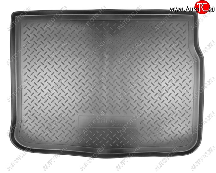 1 499 р. Коврик в багажник Norplast  Renault Scenic  2 (2003-2009) (Черный)  с доставкой в г. Калуга