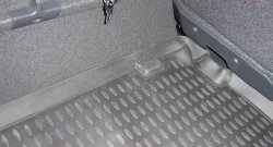 1 389 р. Коврик в багажник Element (полиуретан)  Renault Scenic  2 (2003-2009) (Черный)  с доставкой в г. Калуга. Увеличить фотографию 3