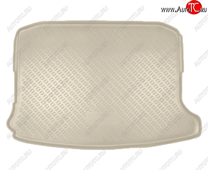 1 859 р. Коврик в багажник Norplast  Seat Ateca  5FP (2016-2024) (Бежевый)  с доставкой в г. Калуга