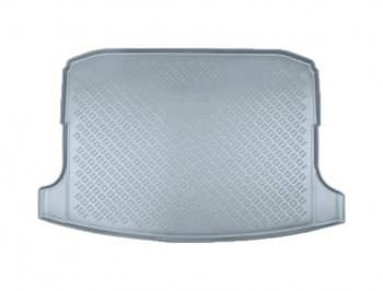 1 859 р. Коврик багажника Norplast V2  Seat Ateca  5FP (2016-2024) (Цвет: серый)  с доставкой в г. Калуга. Увеличить фотографию 1